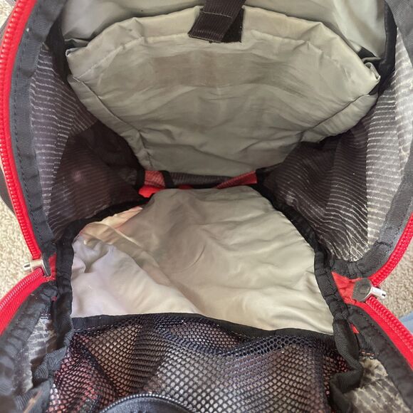 Vintage Eddie Bauer First Ascent Little Tahoma 30 Mountaineer Pack Orange Gray - Picture 12 of 16